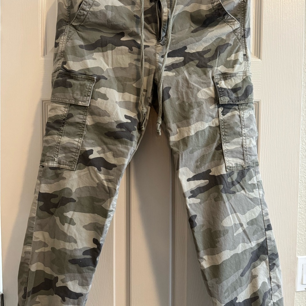 American Eagle Olive Cargo Pants